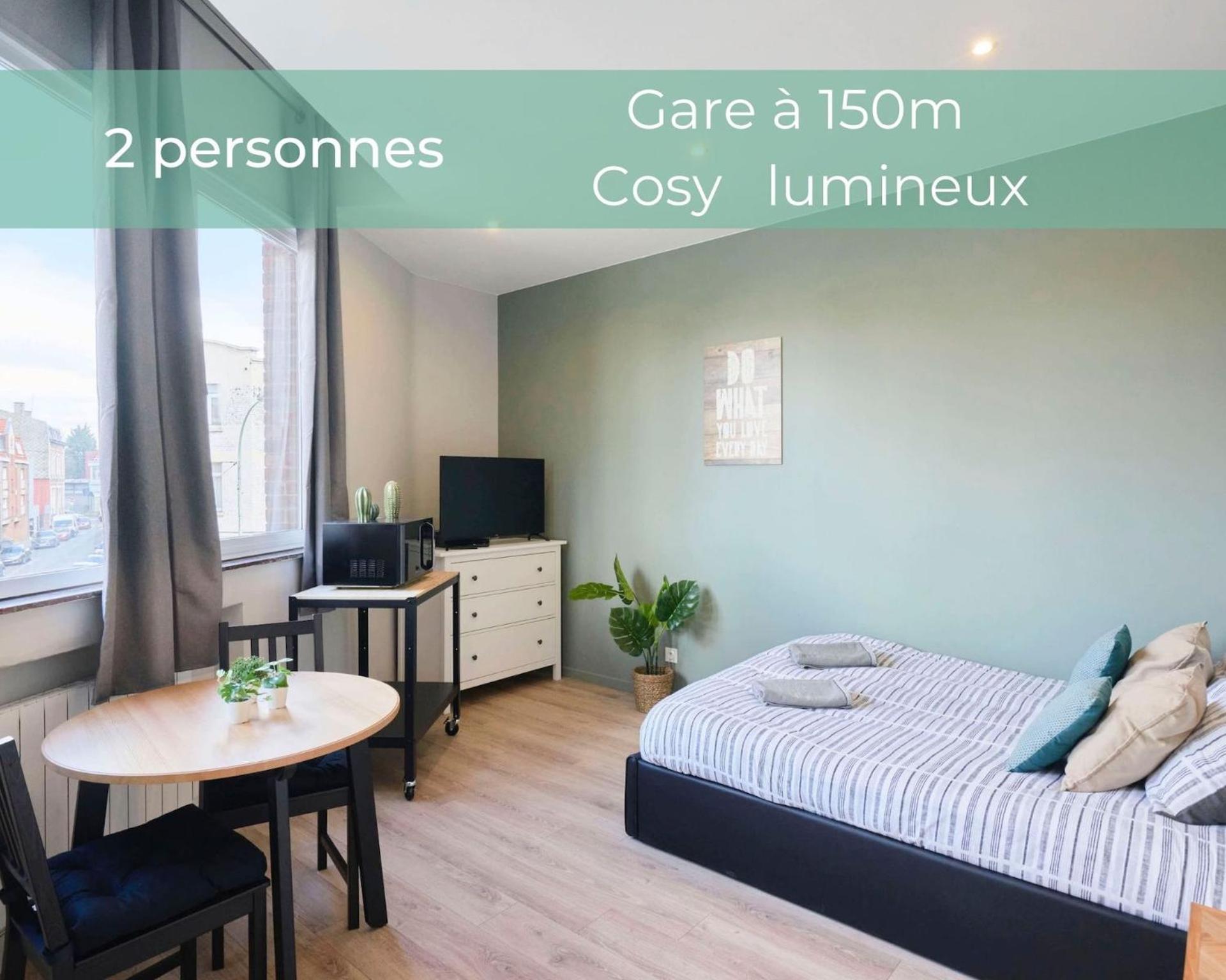 Locationstourcoing - Le Croise Apartamento Exterior foto
